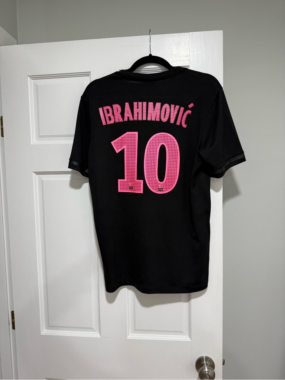 Nike Black Women's Jersey with Pink Ibrahimović #10